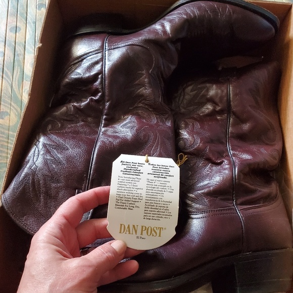 Dan Post COWBOY BOOTS. 12EX-WIDE